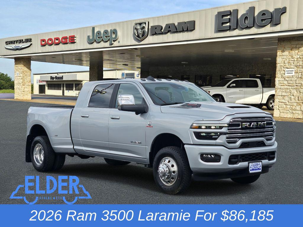 New 2026 RAM 3500 Laramie Mega Cab 4x4 6'4' Box