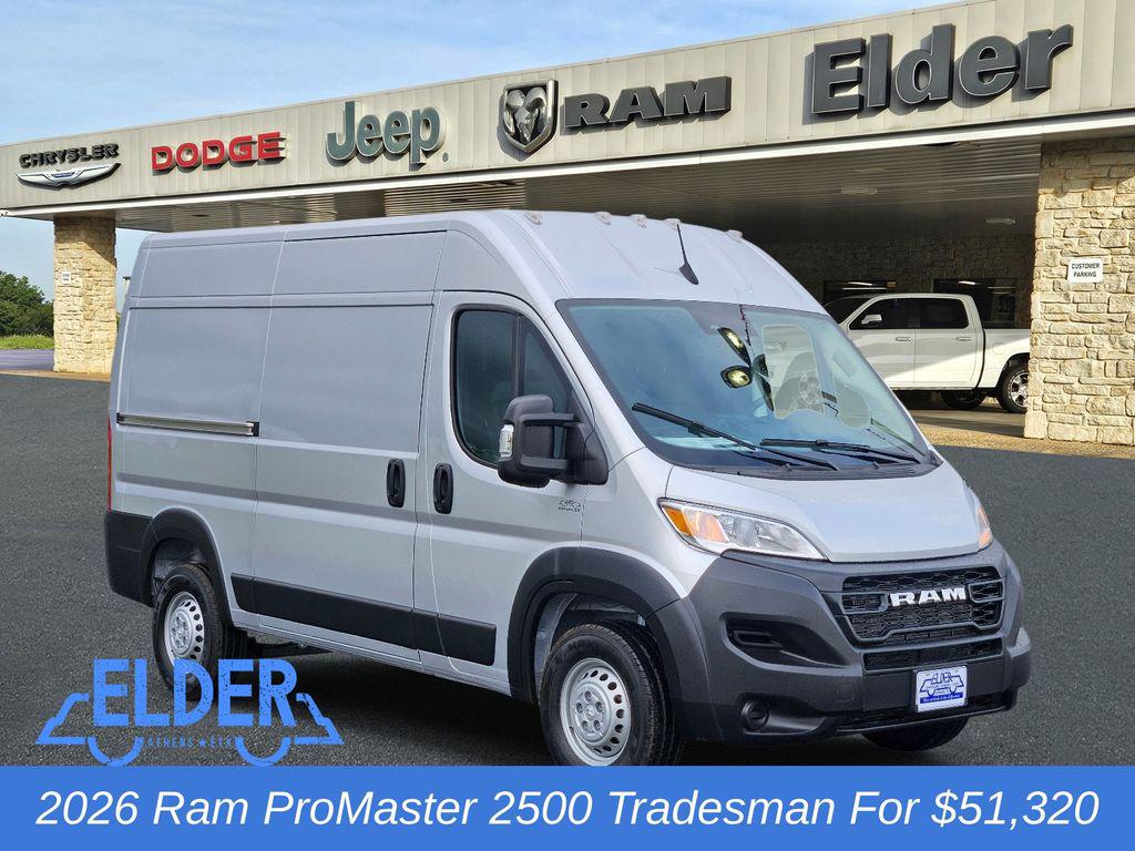 New 2026 RAM ProMaster 2500 Tradesman