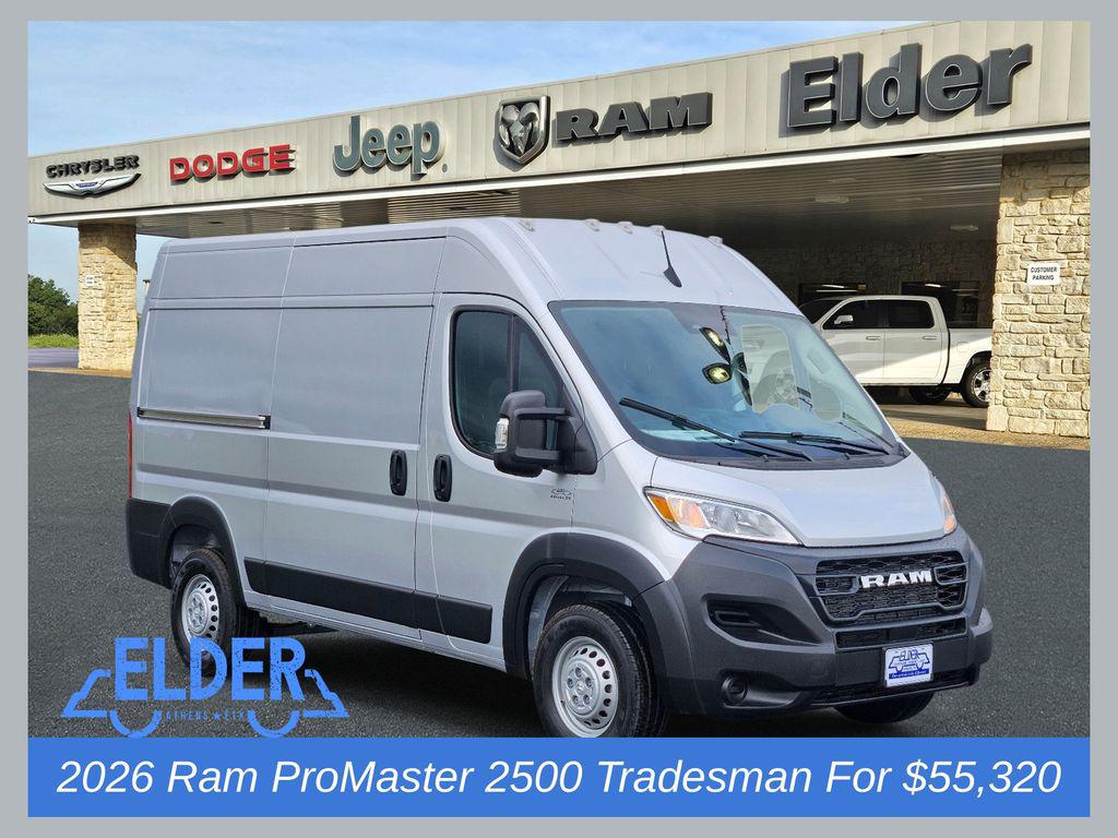 New 2026 RAM ProMaster 2500 Tradesman