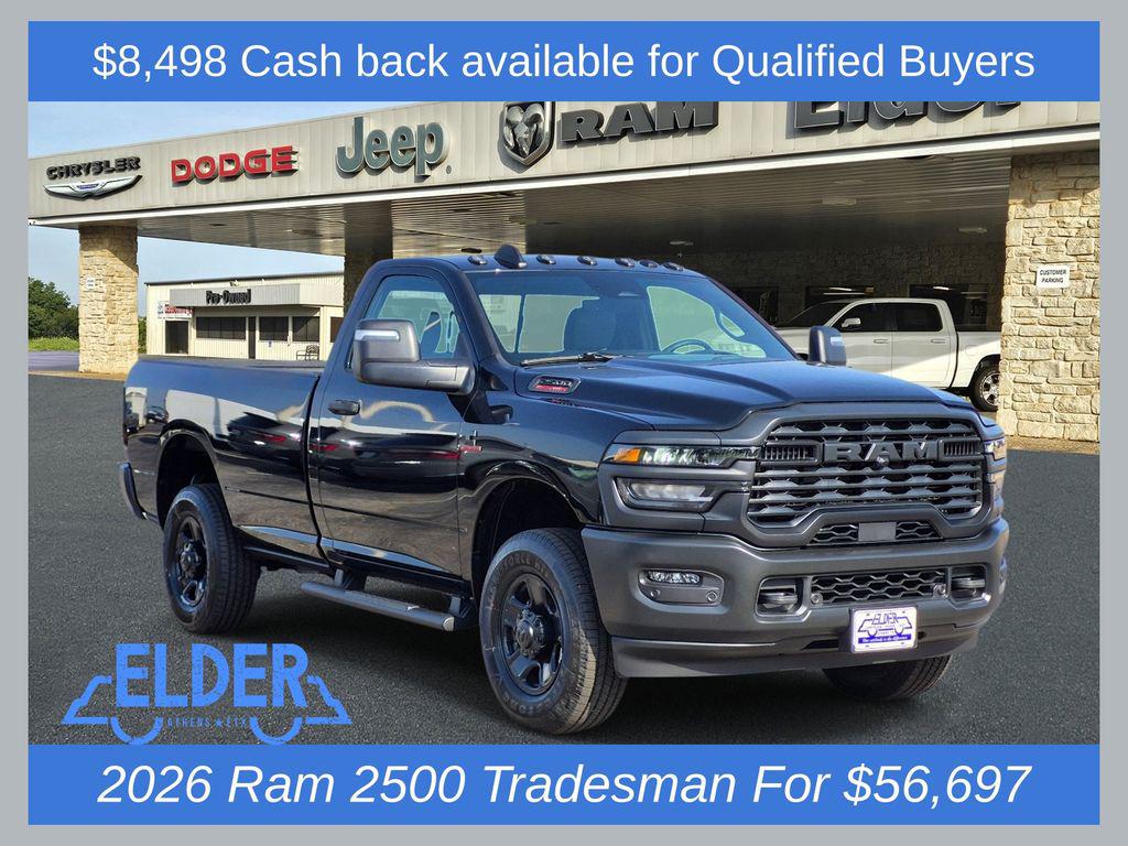 New 2026 RAM 2500 Tradesman Regular Cab 4x4 8' Box