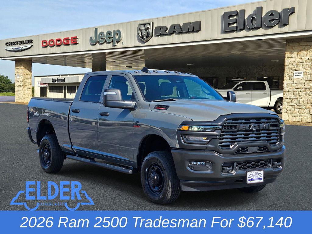 New 2026 RAM 2500 Tradesman Crew Cab 4x4 6'4' Box