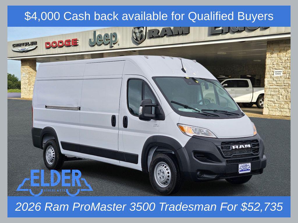 New 2026 RAM ProMaster 3500 High Roof