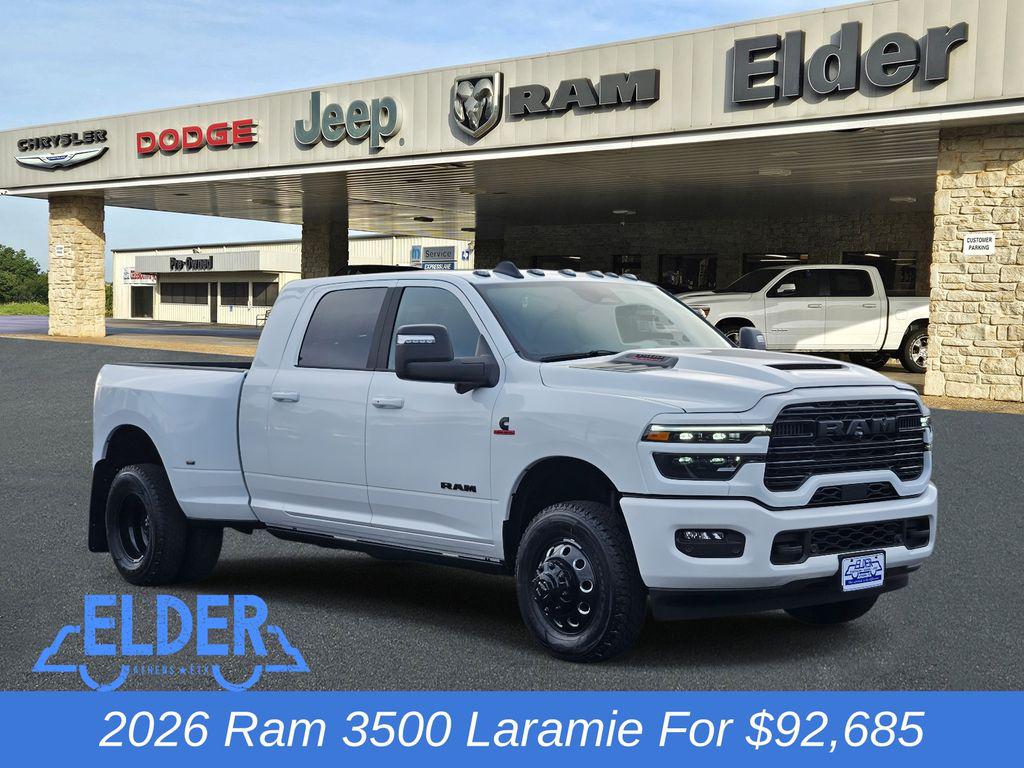 New 2026 RAM 3500 Laramie Mega Cab 4x4 6'4' Box