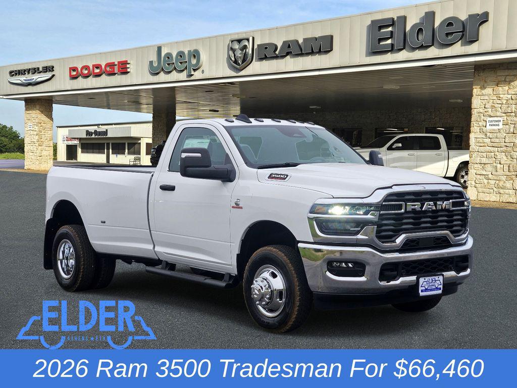 New 2026 RAM 3500 Tradesman Regular Cab 4x4 8' Box
