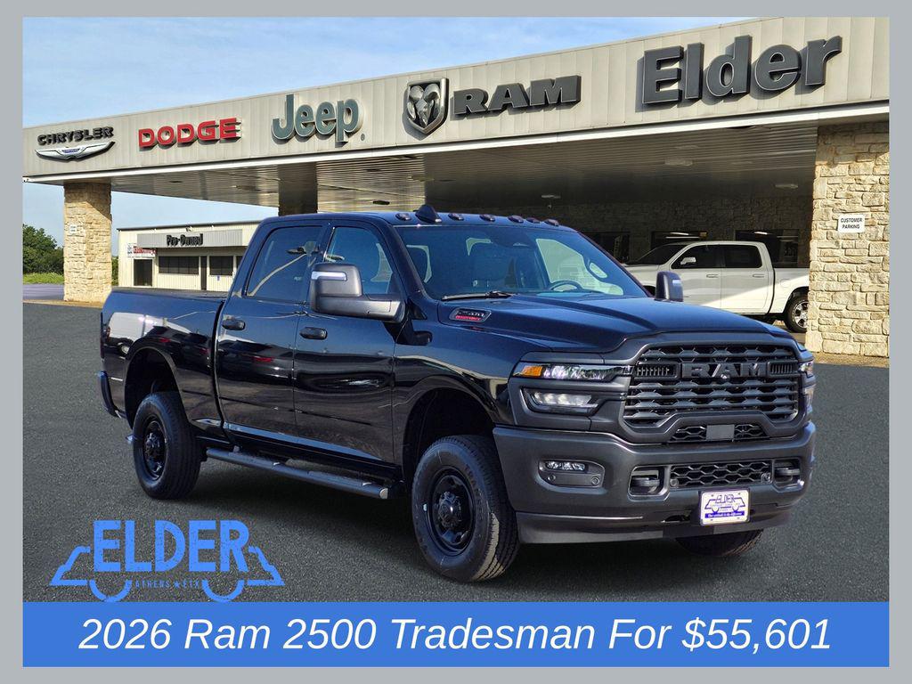 New 2026 RAM 2500 Tradesman Crew Cab 4x4 6'4' Box