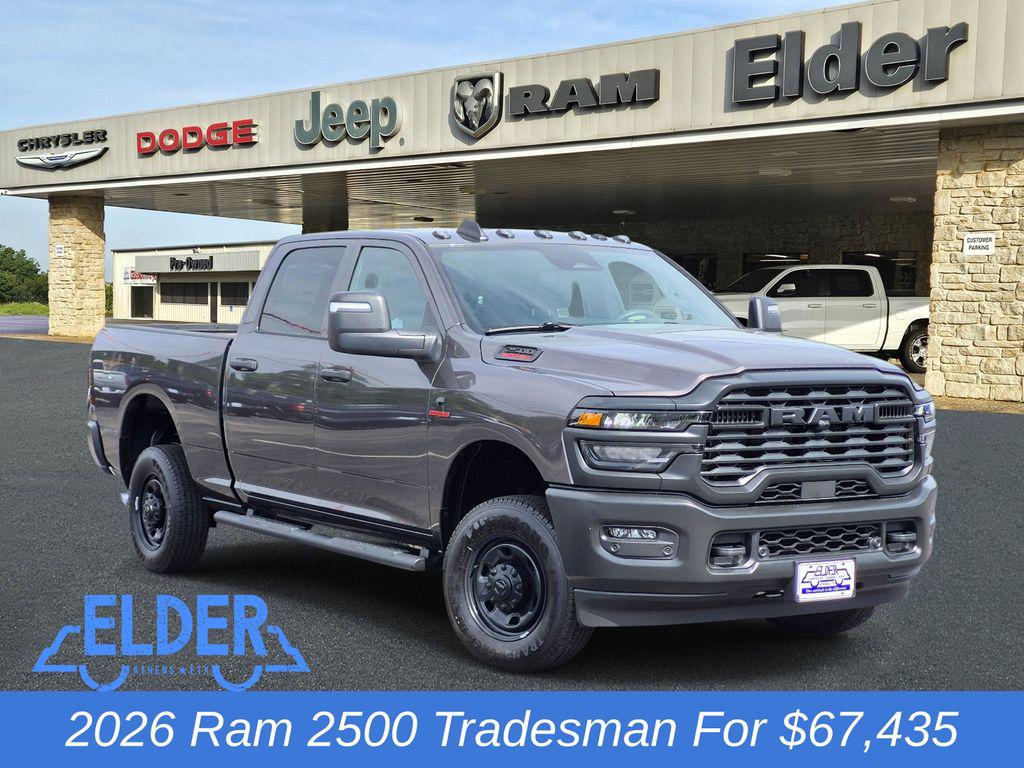 New 2026 RAM 2500 Tradesman Crew Cab 4x4 6'4' Box