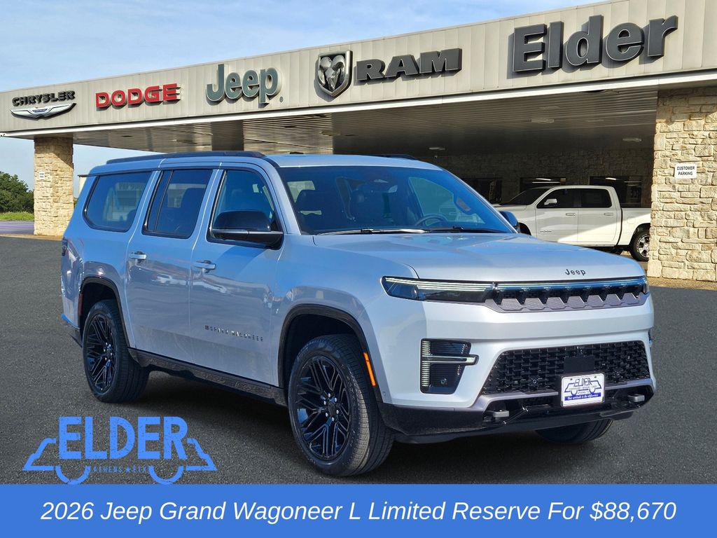 New 2026 Jeep Grand Wagoneer L Limited Reserve 4x4