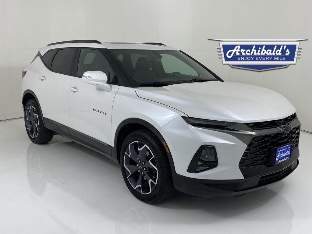 used white chevy blazer