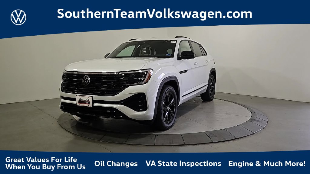 New 2026 Volkswagen Atlas Cross Sport SEL R-Line Black