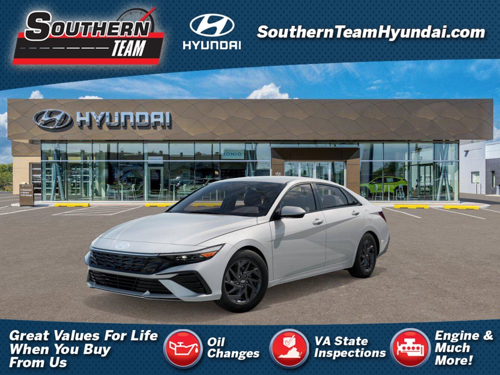 New 2026 Hyundai ELANTRA HEV Blue