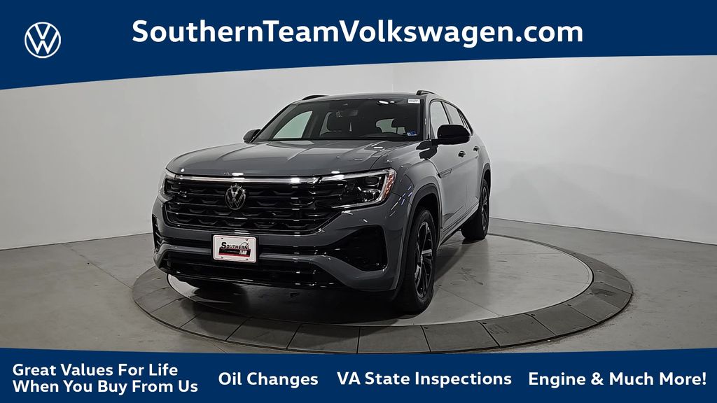 New 2026 Volkswagen Atlas Cross Sport 2.0T SEL R-Line Black