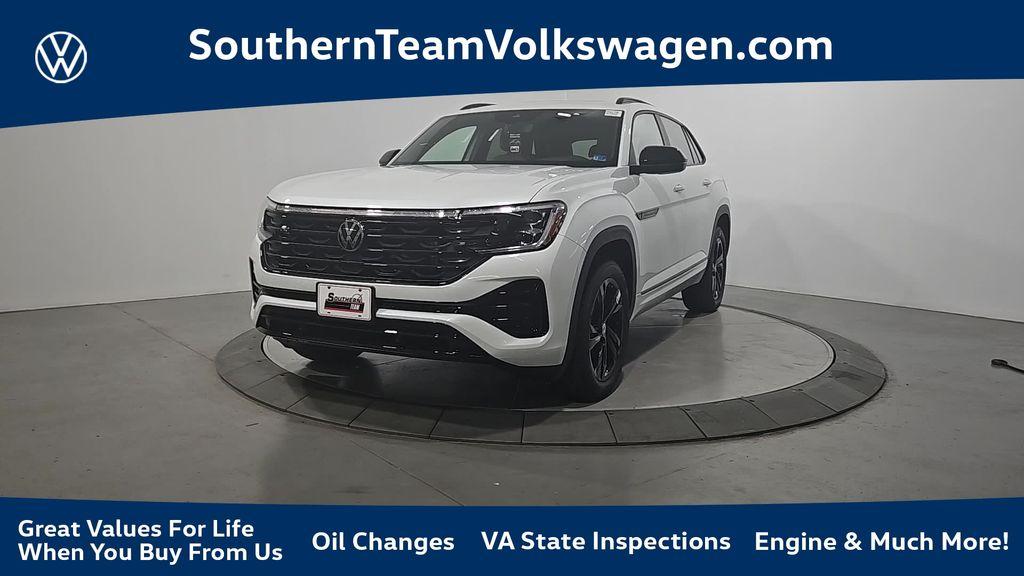 New 2026 Volkswagen Atlas Cross Sport 2.0T SEL R-Line Black