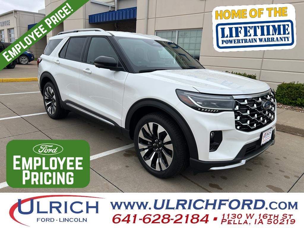 New 2026 Ford Explorer Platinum