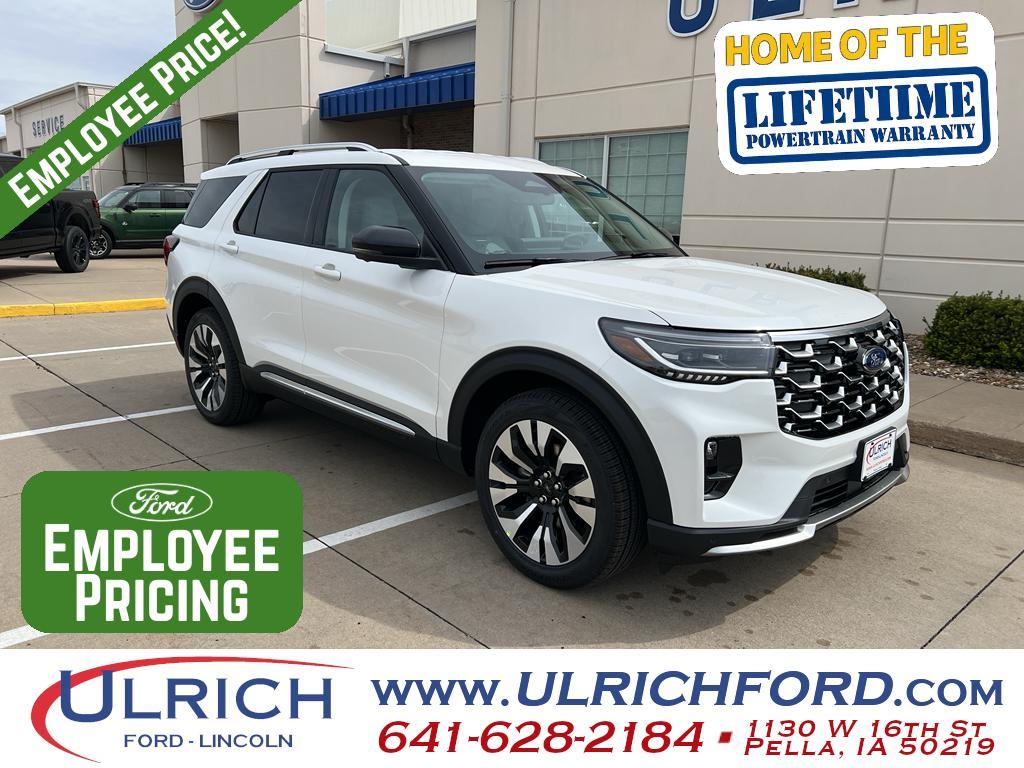 New 2026 Ford Explorer Platinum