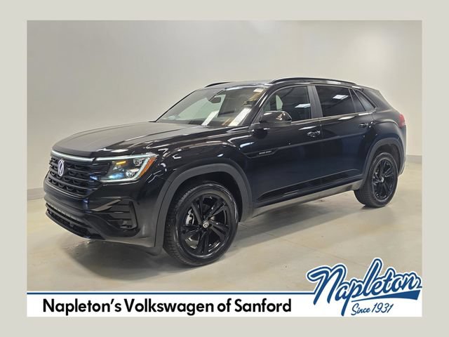New 2026 Volkswagen Atlas Cross Sport 2.0T SEL R-Line Black