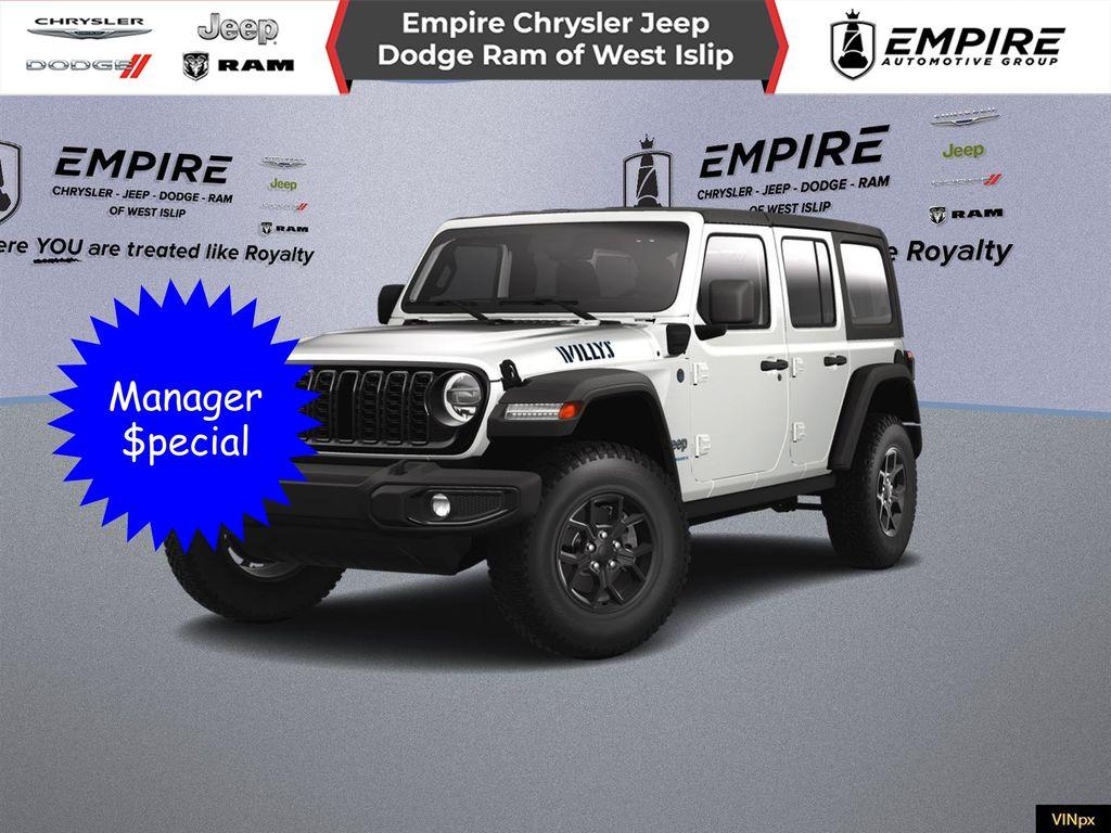New 2025 Jeep Wrangler 4xe Sport