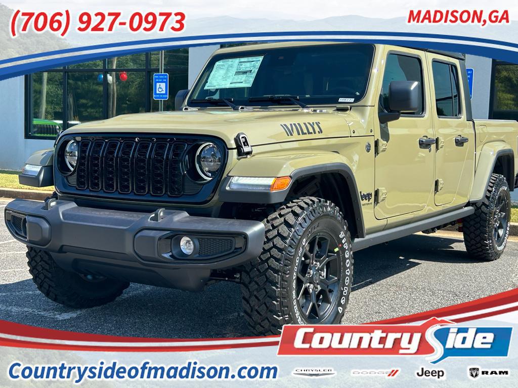 New 2025 Jeep Gladiator Willys