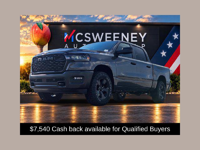 New 2026 RAM 1500 Warlock Crew Cab 4x4 5'7' Box