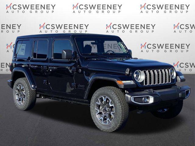 New 2025 Jeep Wrangler 4-Door Sahara 4x4