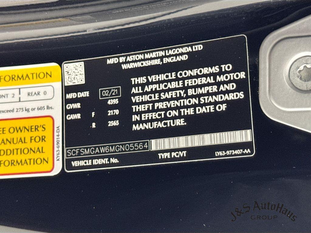 2021 Aston Martin VANTAGE AUTOMATIC — миниатюра 40