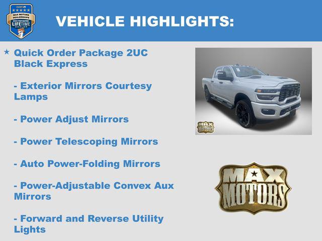 2026 RAM 2500 BLACK EXPRESS CREW CAB 4X4 6'4' BOX — миниатюра 17