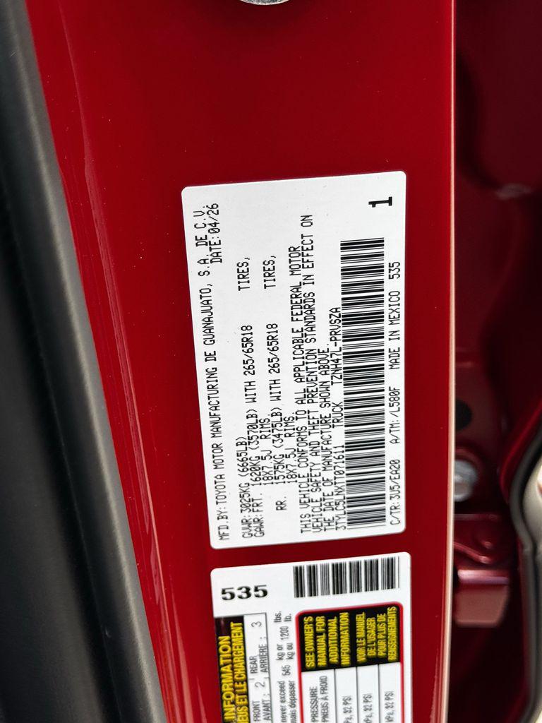 2026 Toyota TACOMA HYBRID TRD SPORT 缩略图 21