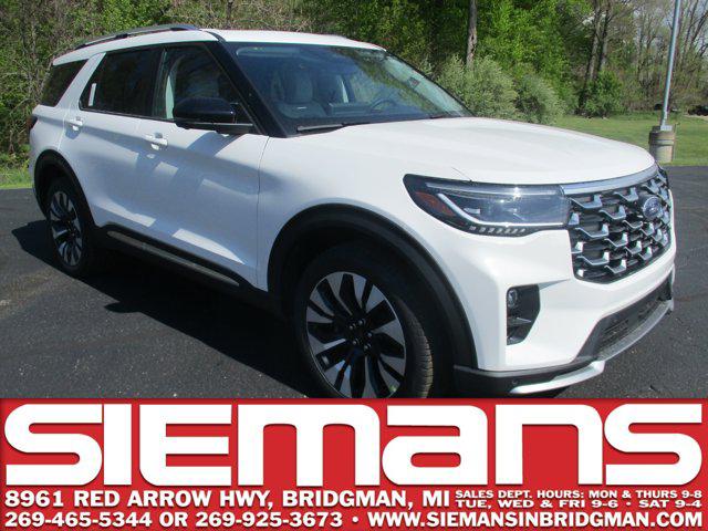New 2026 Ford Explorer Platinum