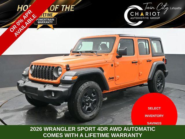 New 2026 Jeep Wrangler Sport