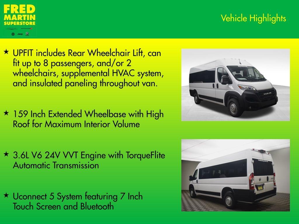 صورة 8 لـ 2026 RAM PROMASTER 3500 WINDOW VAN HIGH ROOF