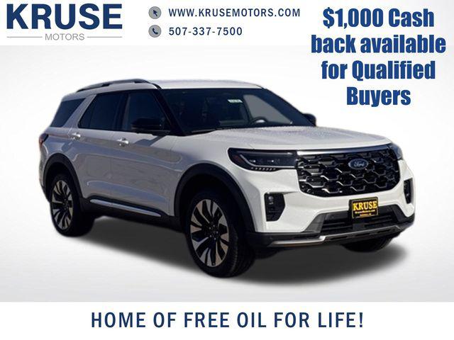 New 2026 Ford Explorer Platinum