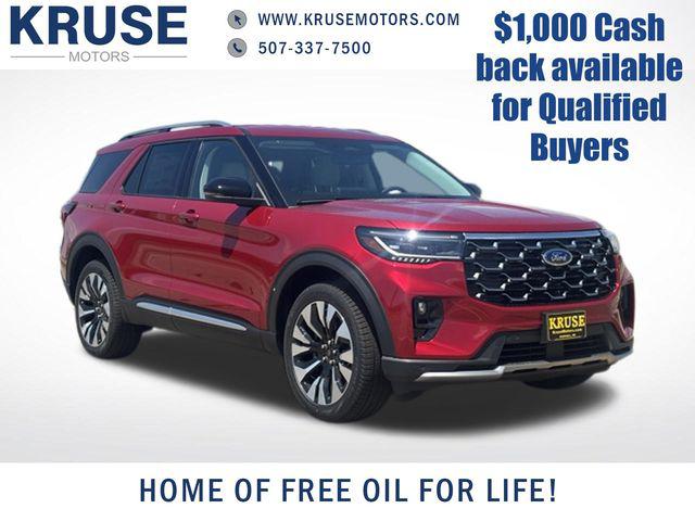 New 2026 Ford Explorer Platinum
