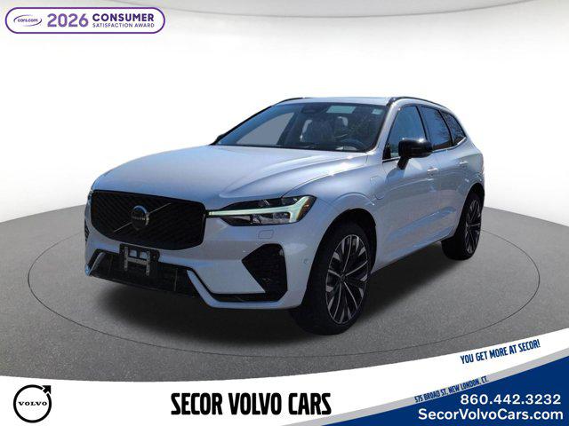 New 2026 Volvo XC60 Plug-In Hybrid Ultra, T8 AWD Electric/Gasoline, Dark