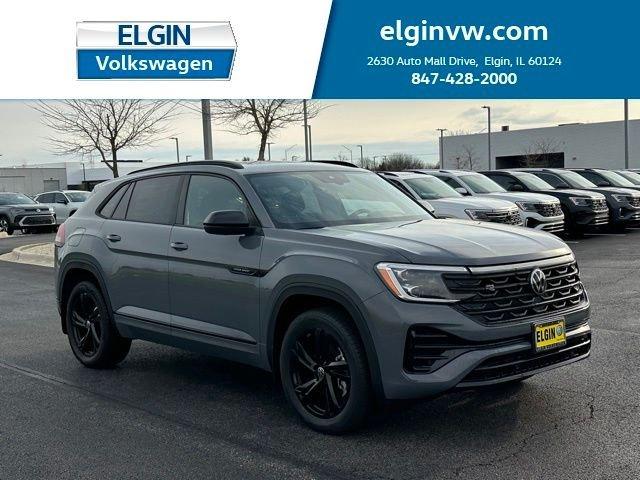 New 2026 Volkswagen Atlas Cross Sport 2.0T SEL R-Line Black