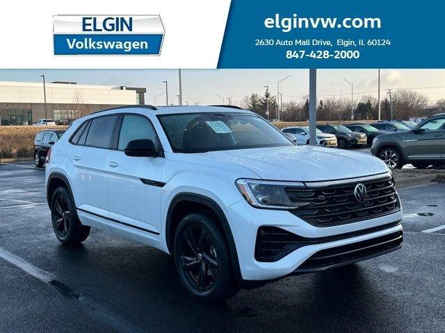 New 2026 Volkswagen Atlas Cross Sport 2.0T SEL R-Line Black