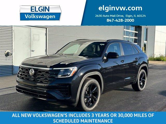 New 2026 Volkswagen Atlas Cross Sport 2.0T SEL R-Line Black