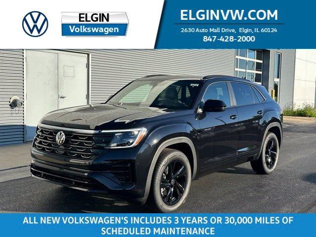 New 2026 Volkswagen Atlas Cross Sport 2.0T SEL R-Line Black
