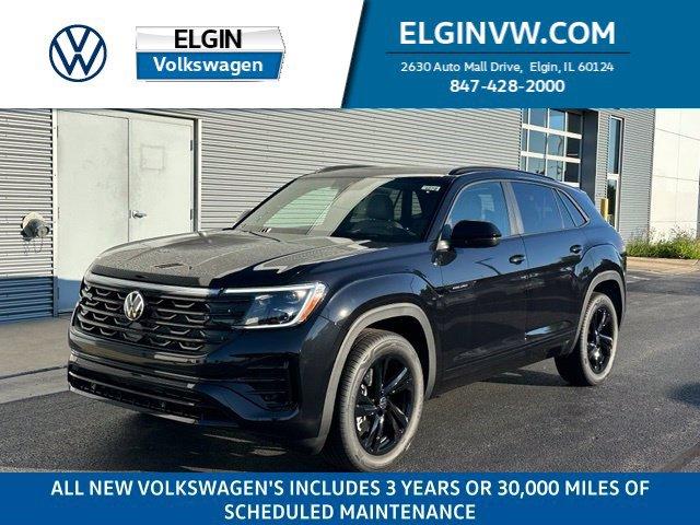 New 2026 Volkswagen Atlas Cross Sport 2.0T SEL R-Line Black