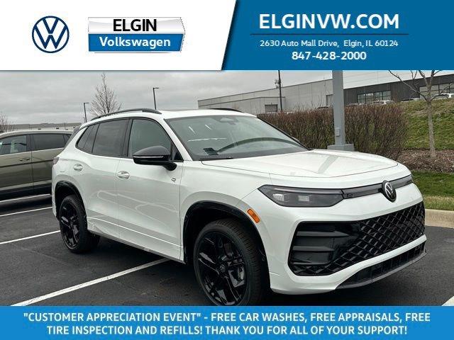 New 2026 Volkswagen Tiguan 2.0T SE R-Line Black