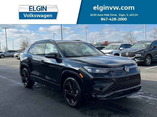 New 2026 Volkswagen Tiguan 2.0T SE R-Line Black