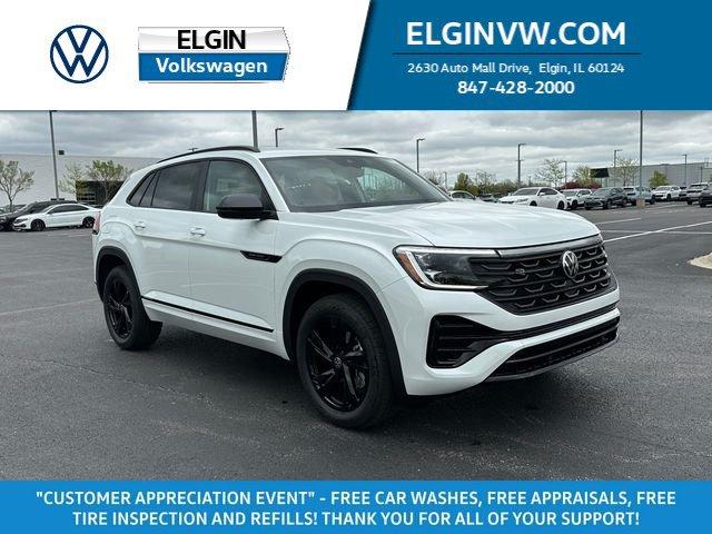 New 2026 Volkswagen Atlas Cross Sport 2.0T SEL R-Line Black