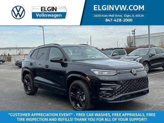 New 2026 Volkswagen Tiguan 2.0T SE R-Line Black