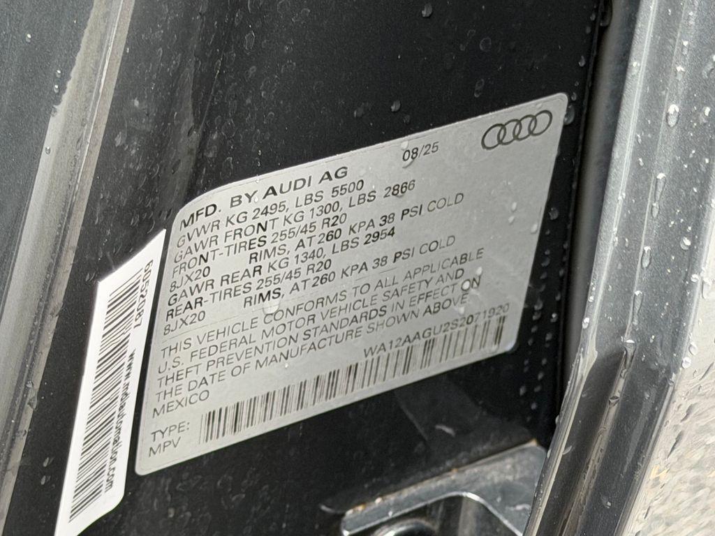 صورة مصغرة 31 لـ 2025 AUDI Q5 2.0T QUATTRO PREMIUM