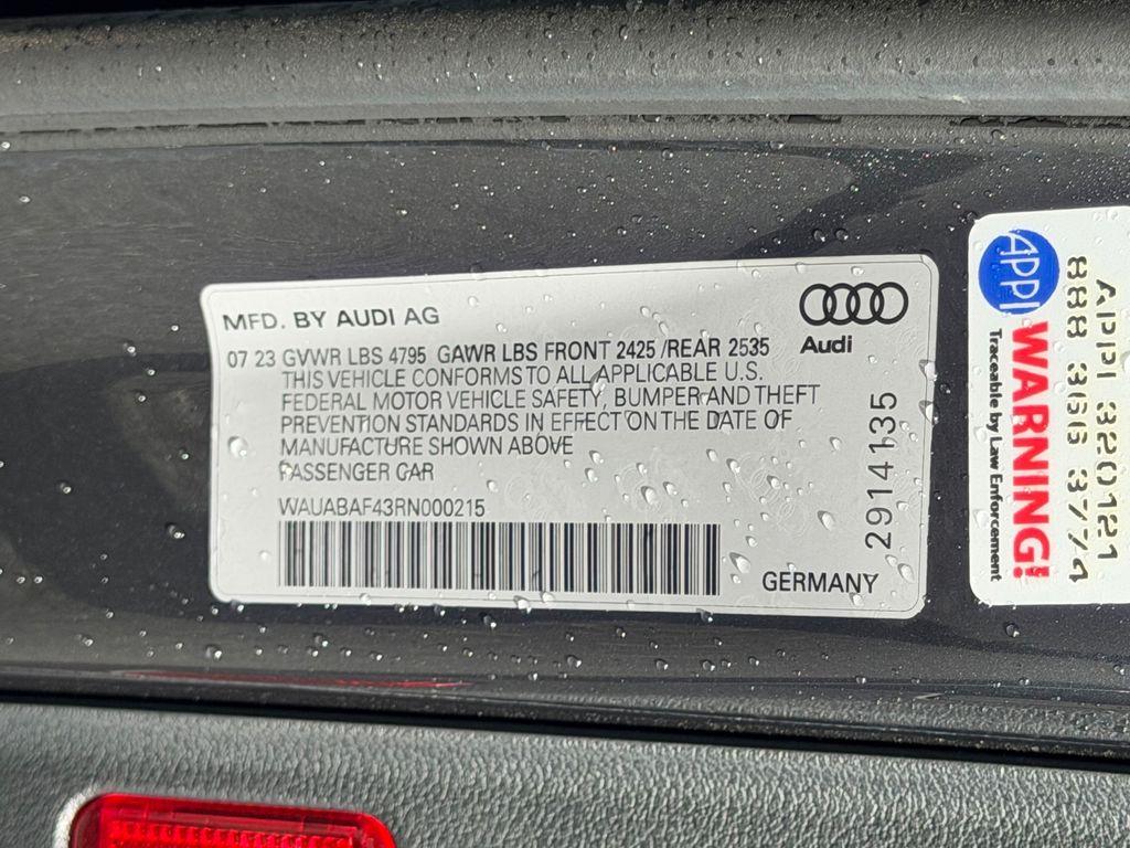 2024 AUDI A4 40 PREMIUM — фото 29
