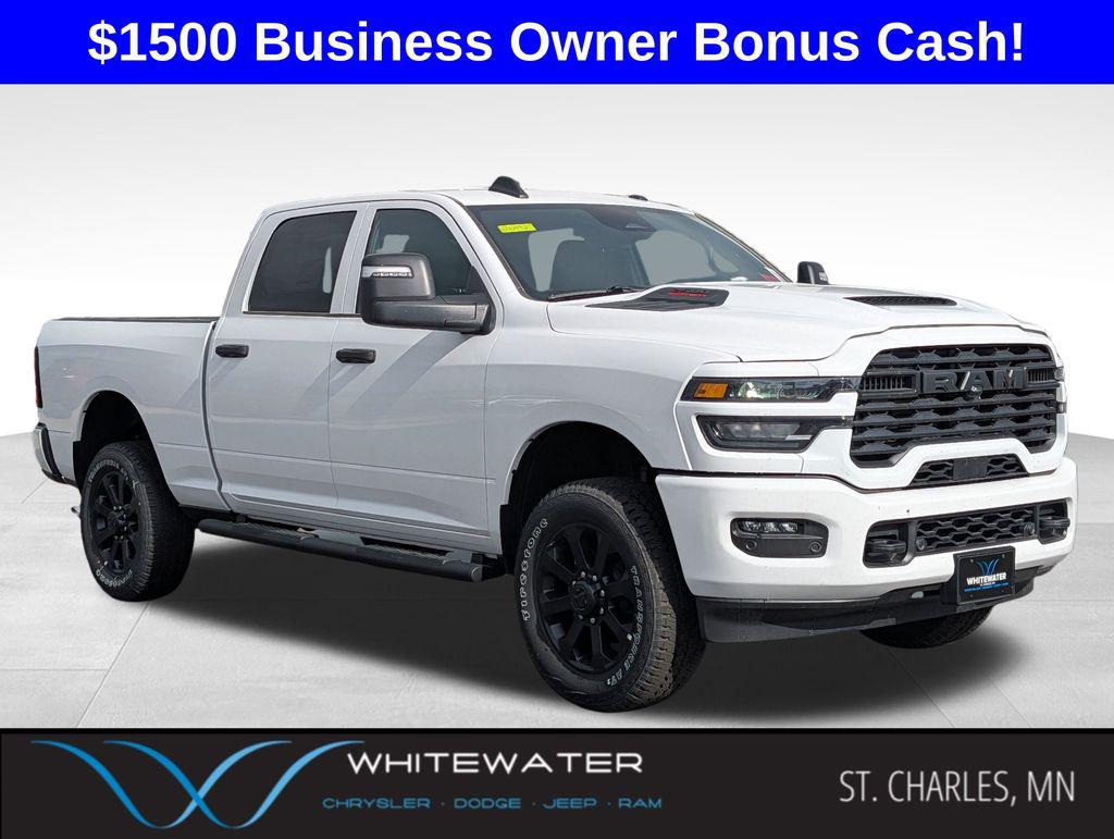 New 2026 RAM 2500 Black Express Crew Cab 4x4 6'4' Box