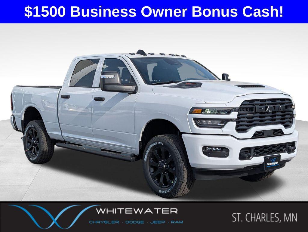 New 2026 RAM 2500 Black Express Crew Cab 4x4 6'4' Box