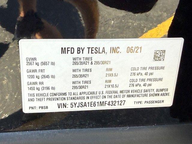 2021 Tesla MODEL S PLAID — миниатюра 23