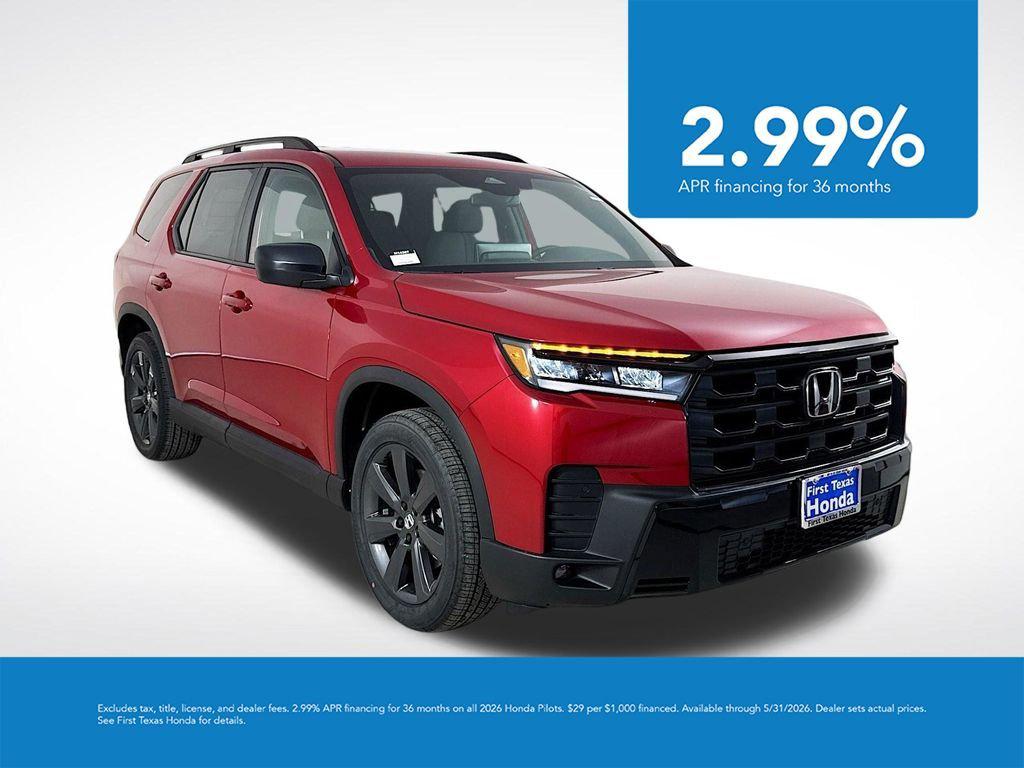 New 2026 Honda Pilot Sport