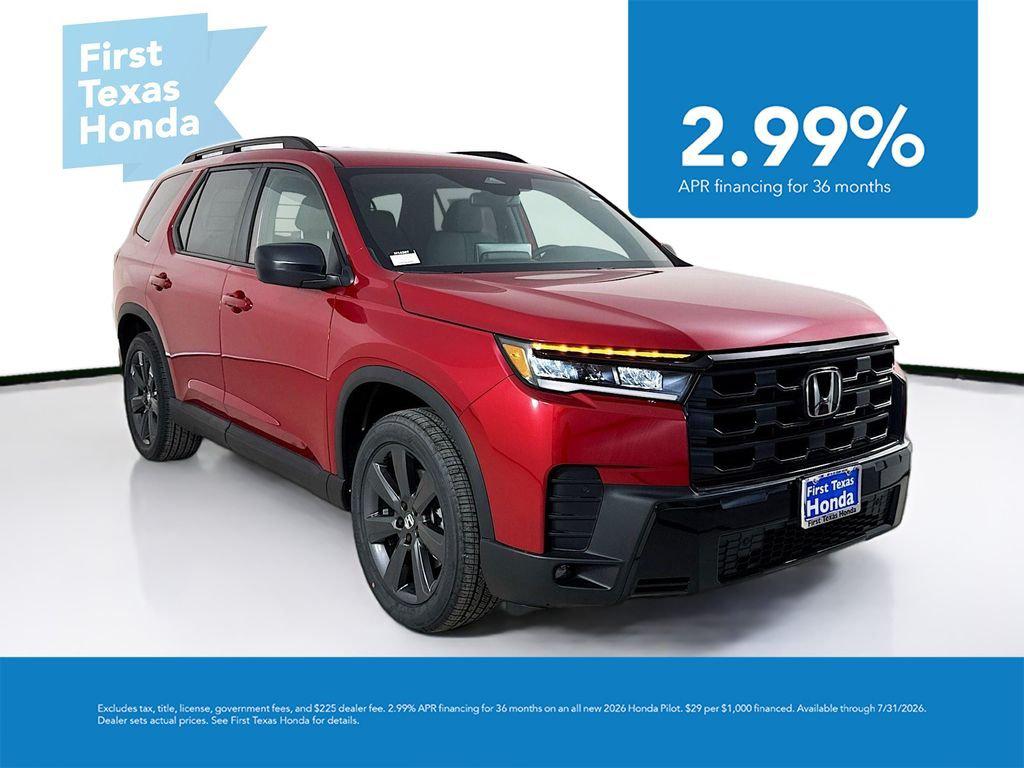 New 2026 Honda Pilot Sport