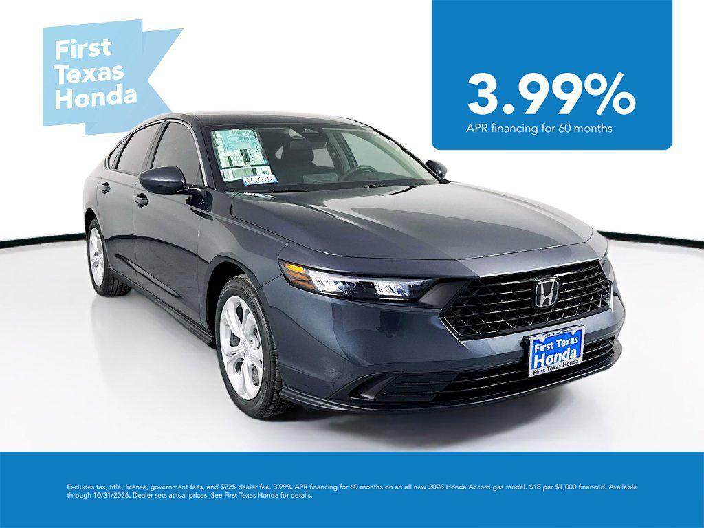 New 2026 Honda Accord LX 1.5T