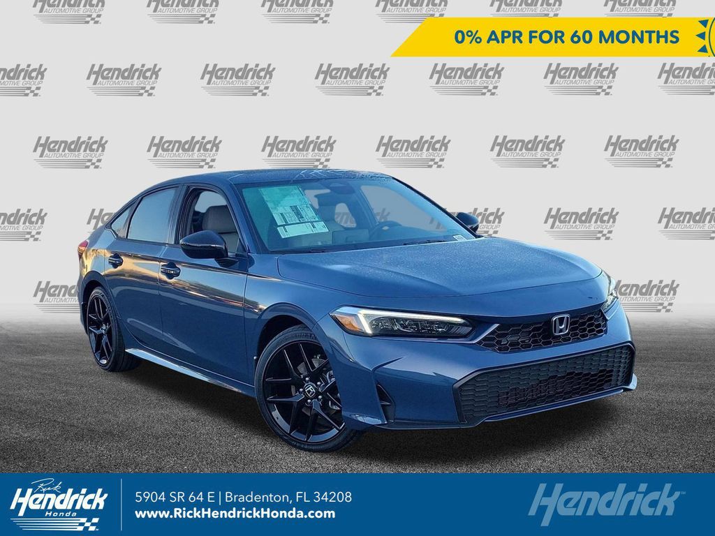 New 2026 Honda Civic Hybrid Sport